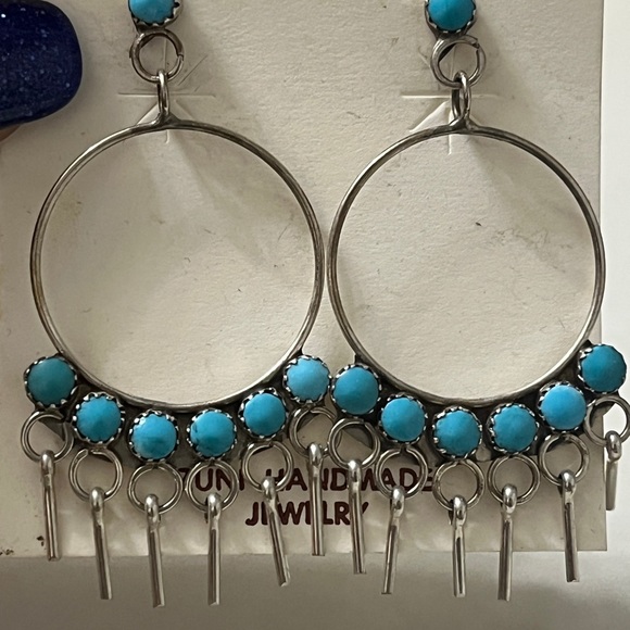 Native American Zuni made earrings!! NWT!! - Picture 6 of 9